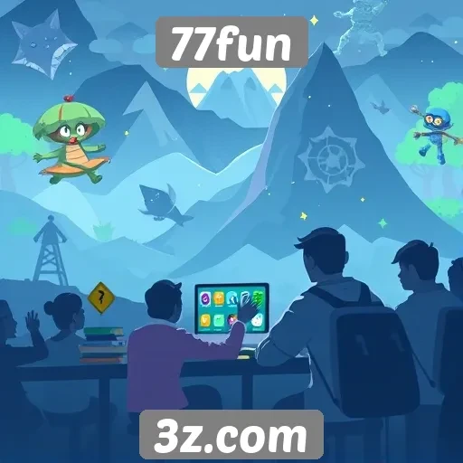 O impacto da comunidade nos jogos do 77fun