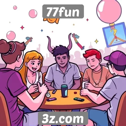 Explorando os recursos de socialização no 77fun